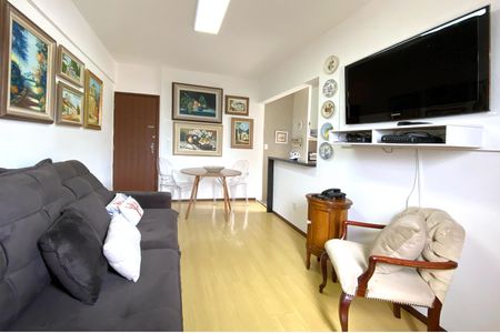 Sala de apartamento para alugar com 1 quarto, 40m² em Carmo, Belo Horizonte