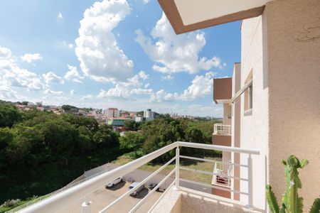 Varanda Sala  de apartamento para alugar com 2 quartos, 55m² em Jardim Vera Cruz, Sorocaba