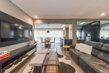 Sala de apartamento para alugar com 2 quartos, 80m² em Cidade Monções, São Paulo