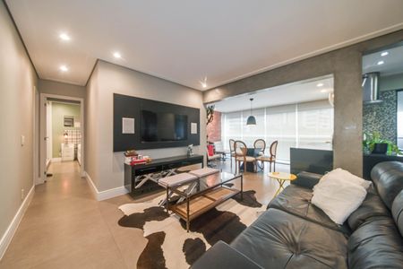 Sala de apartamento para alugar com 2 quartos, 80m² em Cidade Monções, São Paulo