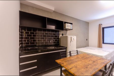 Studio para alugar com 23m², 1 quarto e sem vaga Studio para alugar com 23m², 1 quarto e sem vagaCozinha