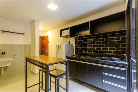 Studio para alugar com 23m², 1 quarto e sem vaga Studio para alugar com 23m², 1 quarto e sem vagaCozinha