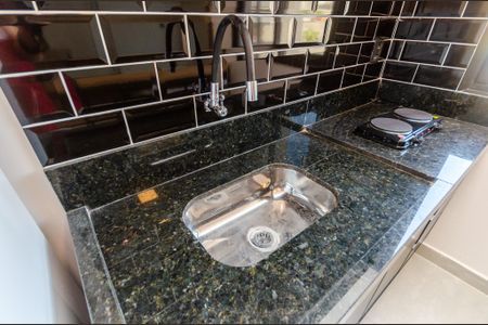 Studio para alugar com 23m², 1 quarto e sem vaga Studio para alugar com 23m², 1 quarto e sem vagaCozinha