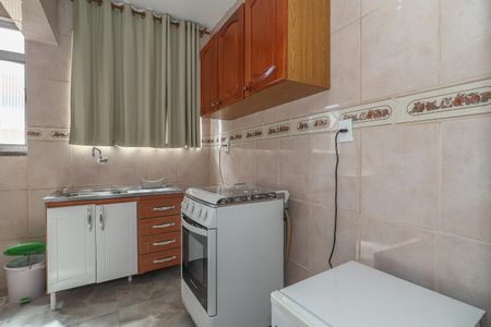 Cozinha e Área de Serviço de apartamento à venda com 1 quarto, 37m² em Jardim Dona Leopoldina, Porto Alegre