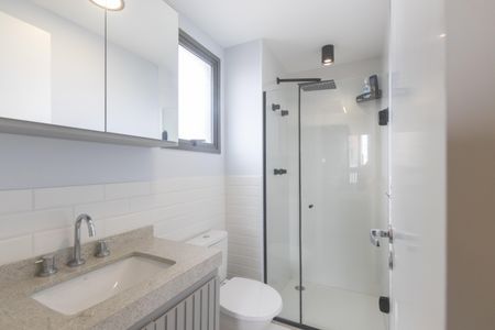 Apartamento para alugar com 44m², 1 quarto e 1 vagaBanheiro da Suíte