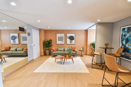 Apartamento para alugar com 27m², 1 quarto e sem vagaÁrea comum - Salão de festas