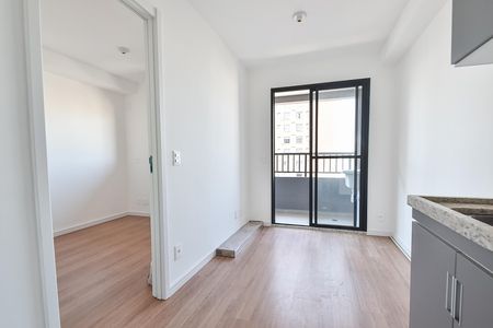Sala/cozinha de apartamento à venda com 1 quarto, 27m² em Ipiranga, São Paulo