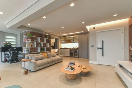 Sala de apartamento à venda com 2 quartos, 134m² em Chácara Santo Antônio (zona Sul), São Paulo