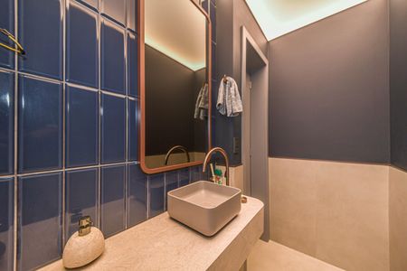 Lavabo de apartamento à venda com 2 quartos, 134m² em Chácara Santo Antônio (zona Sul), São Paulo