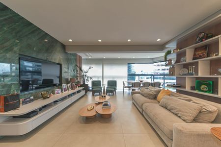 Sala de apartamento à venda com 2 quartos, 134m² em Chácara Santo Antônio (zona Sul), São Paulo