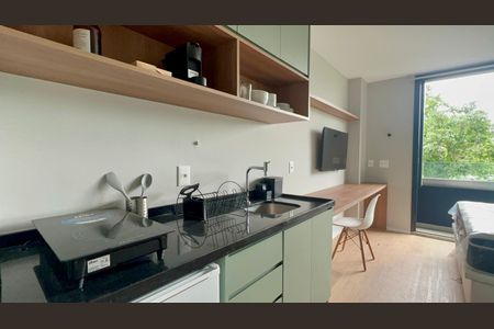 Studio para alugar com 22m², 1 quarto e sem vaga Studio para alugar com 22m², 1 quarto e sem vagaCozinha