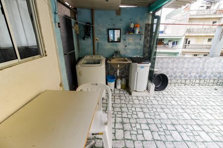 Casa para alugar com 101m², 3 quartos e 1 vagaDetalhe da area de serviço