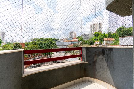 Varanda da Sala de apartamento à venda com 2 quartos, 76m² em Vila Canero, São Paulo