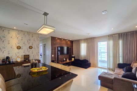 Sala de apartamento à venda com 3 quartos, 102m² em Baeta Neves, São Bernardo do Campo