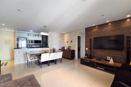 Sala de apartamento à venda com 3 quartos, 102m² em Baeta Neves, São Bernardo do Campo