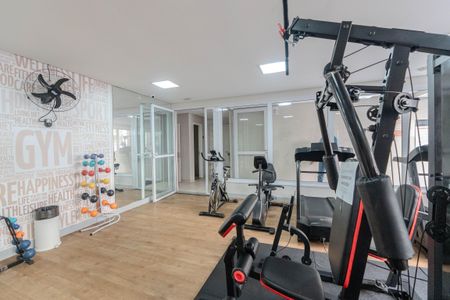 Studio à venda com 43m², 1 quarto e 1 vaga Studio à venda com 43m², 1 quarto e 1 vagaÁrea comum - Academia
