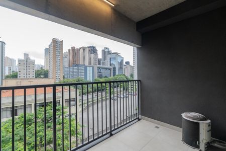 Studio para alugar com 24m², 1 quarto e sem vagaSacada