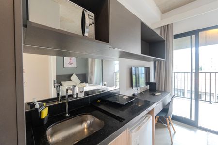 Studio para alugar com 24m², 1 quarto e sem vagaCozinha