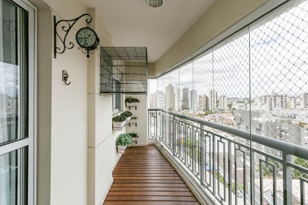 Varanda de apartamento à venda com 3 quartos, 120m² em Bosque da Saúde, São Paulo