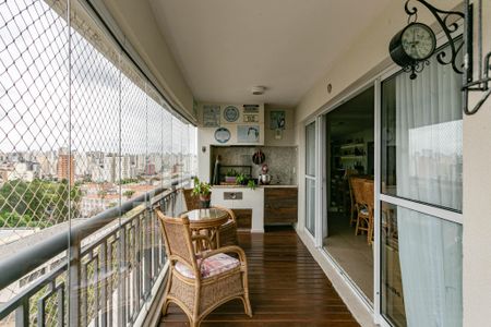 Varanda de apartamento à venda com 3 quartos, 120m² em Bosque da Saúde, São Paulo
