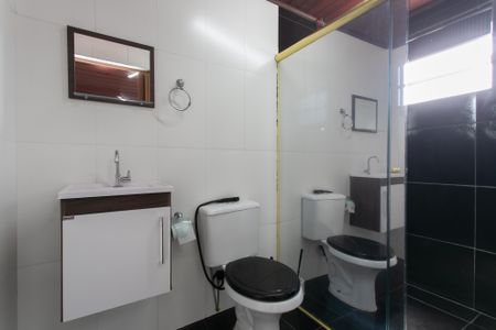 Casa para alugar com 90m², 1 quarto e sem vagaBanheiro da Suíte