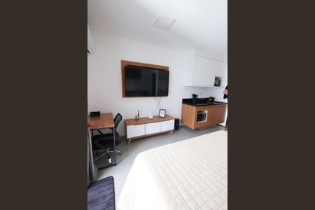 Sala/Quarto de apartamento para alugar com 1 quarto, 25m² em Pinheiros, São Paulo