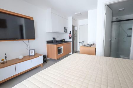 Sala/Quarto de apartamento para alugar com 1 quarto, 25m² em Pinheiros, São Paulo