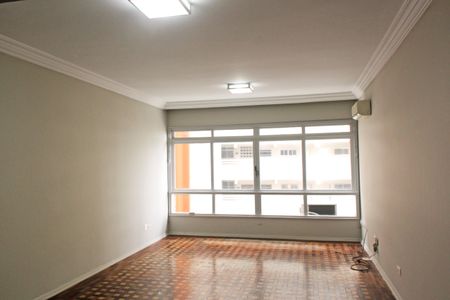 Sala de apartamento para alugar com 3 quartos, 148m² em Boqueirão, Santos