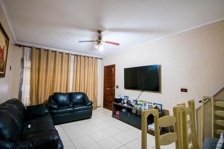 Sala de casa à venda com 3 quartos, 165m² em Jardim do Estádio, Santo André