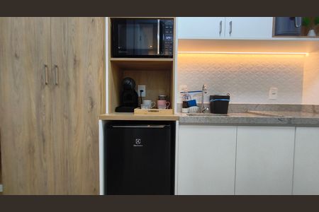 Studio à venda com 23m², 1 quarto e sem vaga Studio à venda com 23m², 1 quarto e sem vagaCozinha