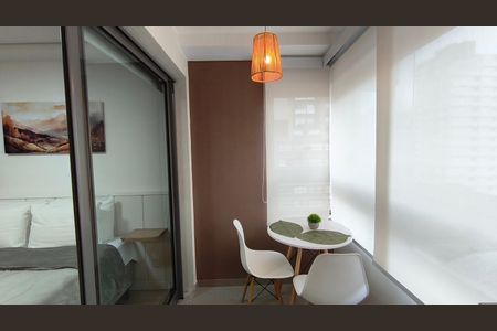 Studio à venda com 23m², 1 quarto e sem vaga Studio à venda com 23m², 1 quarto e sem vagaVaranda
