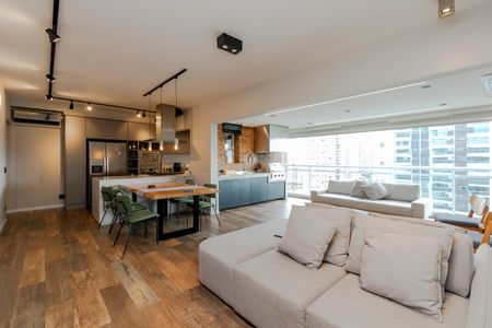 Apartamento à venda com 107m², 2 quartos e 2 vagasSala