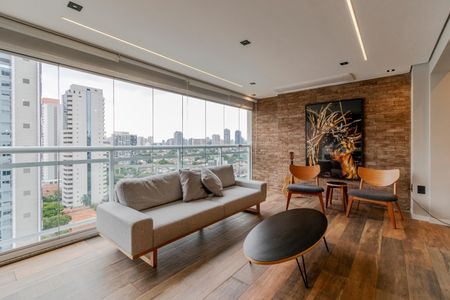 Varanda de apartamento para alugar com 2 quartos, 107m² em Cidade Monções, São Paulo