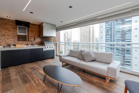 Varanda de apartamento para alugar com 2 quartos, 107m² em Cidade Monções, São Paulo