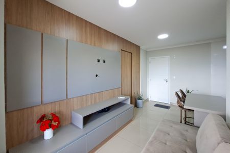 Sala de apartamento para alugar com 2 quartos, 63m² em Boqueirão, Praia Grande