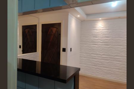 Cozinha de apartamento à venda com 2 quartos, 54m² em Santa Terezinha, São Bernardo do Campo