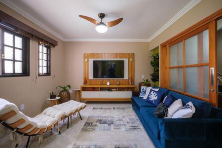 Sala de casa de condomínio à venda com 5 quartos, 257m² em Maracanã, Rio de Janeiro