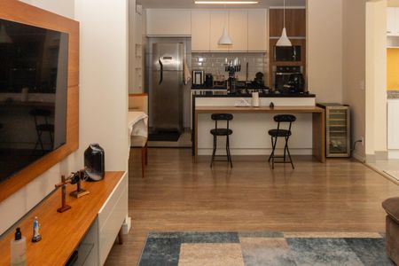 Sala de apartamento à venda com 2 quartos, 80m² em Campininha, São Paulo