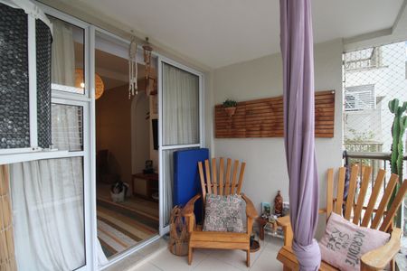 Sala - Varanda de apartamento para alugar com 2 quartos, 78m² em Barra Olímpica, Rio de Janeiro