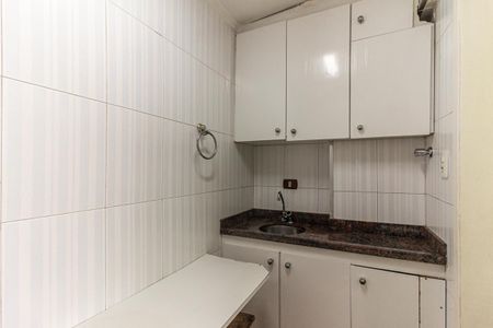 Cozinha de kitnet/studio à venda com 1 quarto, 37m² em Centro Histórico de São Paulo, São Paulo