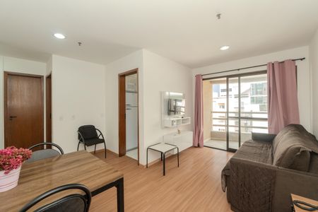 Sala de apartamento para alugar com 1 quarto, 43m² em Bela Vista, São Paulo