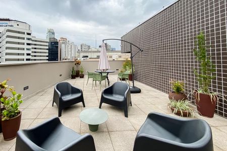 Apartamento para alugar com 43m², 1 quarto e 1 vagaPiscina / Solarium