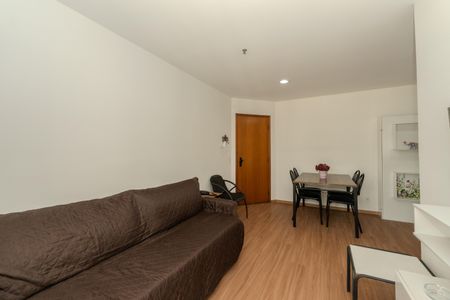 Sala de apartamento para alugar com 1 quarto, 43m² em Bela Vista, São Paulo