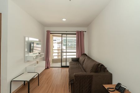 Sala de apartamento para alugar com 1 quarto, 43m² em Bela Vista, São Paulo