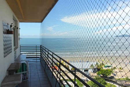 Varanda da Sala e do Quarto 3 de apartamento para alugar com 3 quartos, 200m² em Boqueirão, Santos