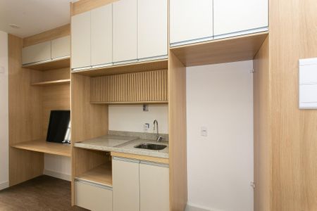 Studio para alugar com 24m², 1 quarto e sem vagaCozinha
