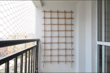 Varanda da Sala de apartamento para alugar com 2 quartos, 57m² em Vila Andrade, São Paulo