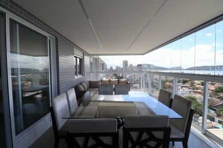 Varanda de apartamento para alugar com 3 quartos, 100m² em Enseada, Guarujá