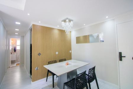 Sala de apartamento à venda com 2 quartos, 55m² em Vila Guarará, Santo André