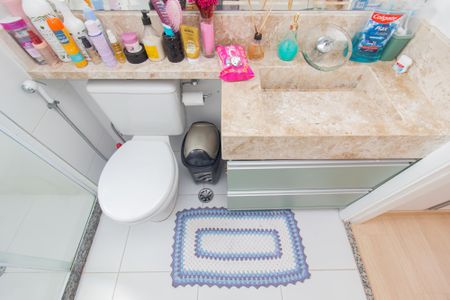 Apartamento à venda com 55m², 2 quartos e 1 vaga Apartamento à venda com 55m², 2 quartos e 1 vagaBanheiro da Suíte